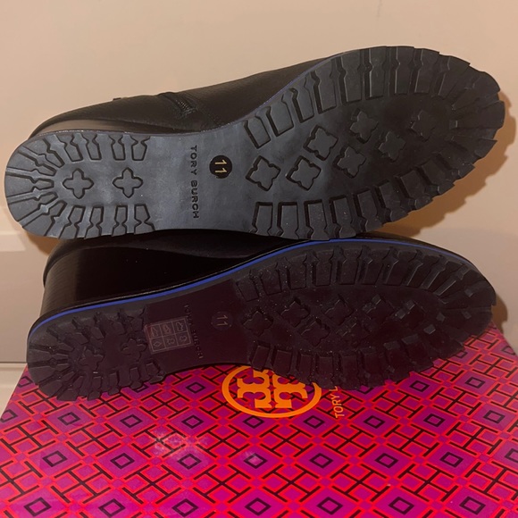Tory Burch Black Wedge Booties size 11 - Picture 3 of 14
